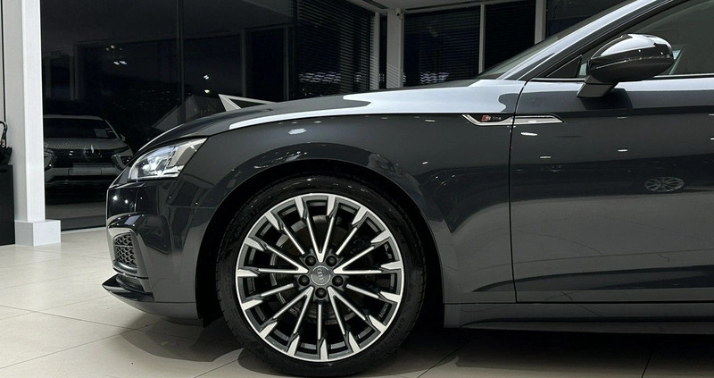 Audi A5 cena 122900 przebieg: 93543, rok produkcji 2018 z Kobyłka małe 781